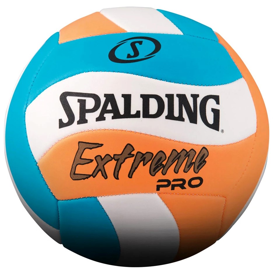 3 x SPALDING Extreme Pro Wave Outdoor Volleyball, 5554/ORA. NB: may have mi