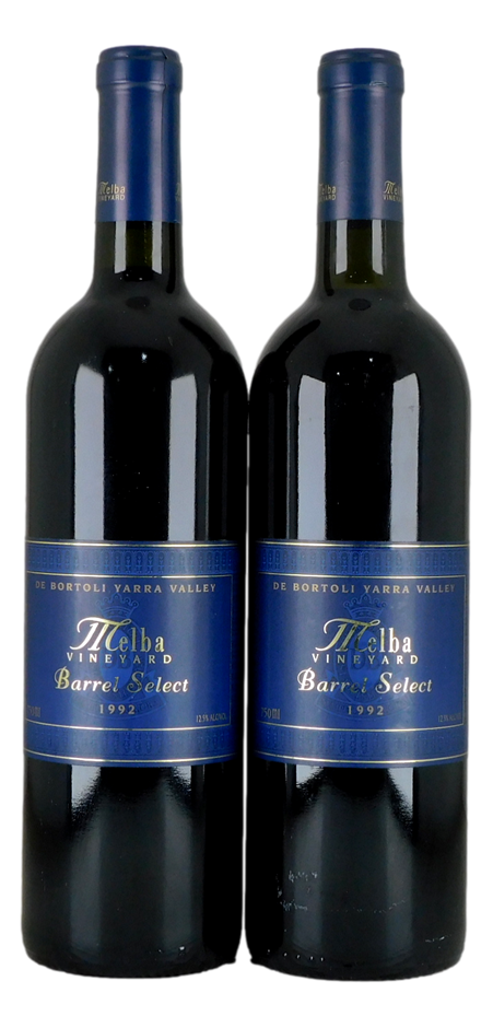 De Bortoli Melba 1992 (2x 750mL), VIC.