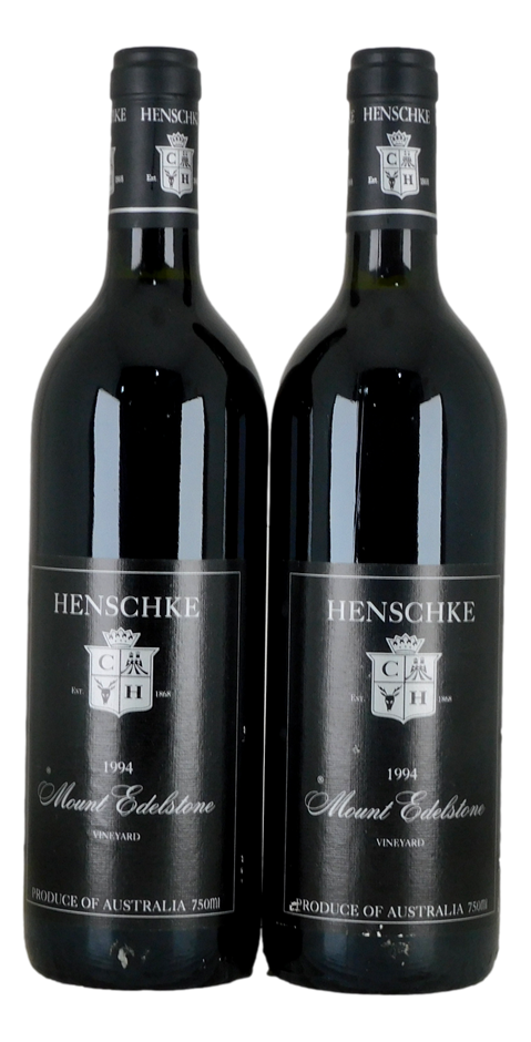 Henschke Mt Edelstone Shiraz 1994 (2x 750mL), SA.