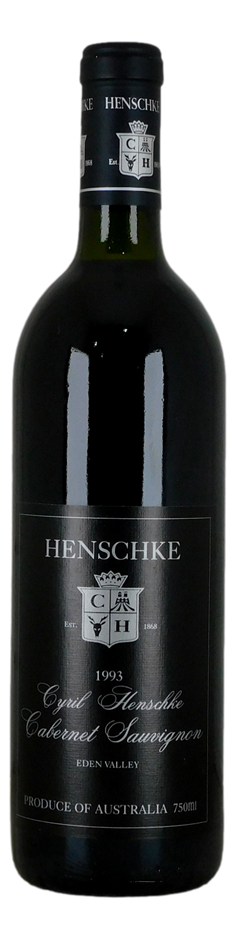 Henschke Cyril Cabernet Sauvignon 1993 (1x 750mL), SA.
