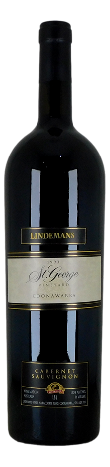 Lindemans St George Cabernet Sauvignon 1993 (1x 1500mL), Coonawarra