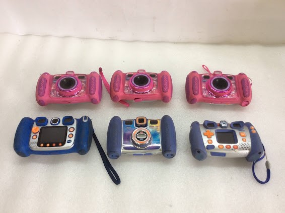 Vtech Kidizoom Twist Plus&VTech KidiZoom Duo Digital Camera (Lot of 6)