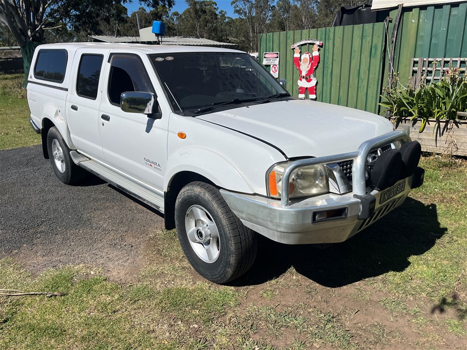 2004 Nissan Navara 4WD Manual Ute