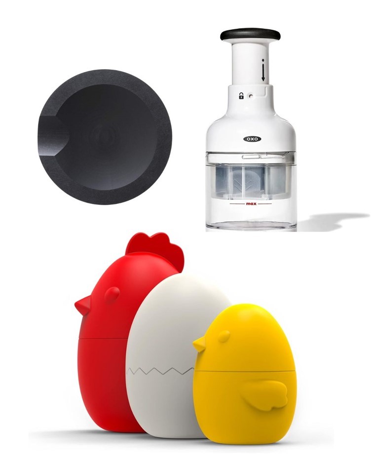 KITCHEN TOOLS BUNDLE: OXO Good Grips Chopper, White. NB: Not Boxed. + SLATE