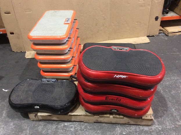 Powerfit Mixed Brand and Model Vibration Plate Exercise Machine (Lot of 12)