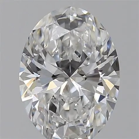 1 Carat Oval Shape white Diamond-CVD-IGI Certified