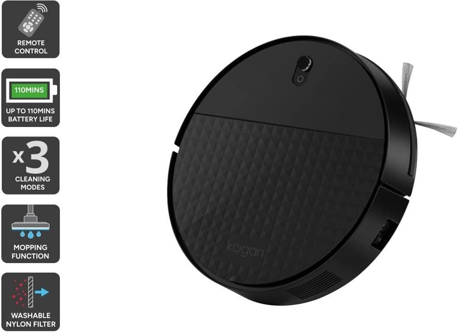 KOGAN EasyClean R40 Robot Vacuum Cleaner and Mop