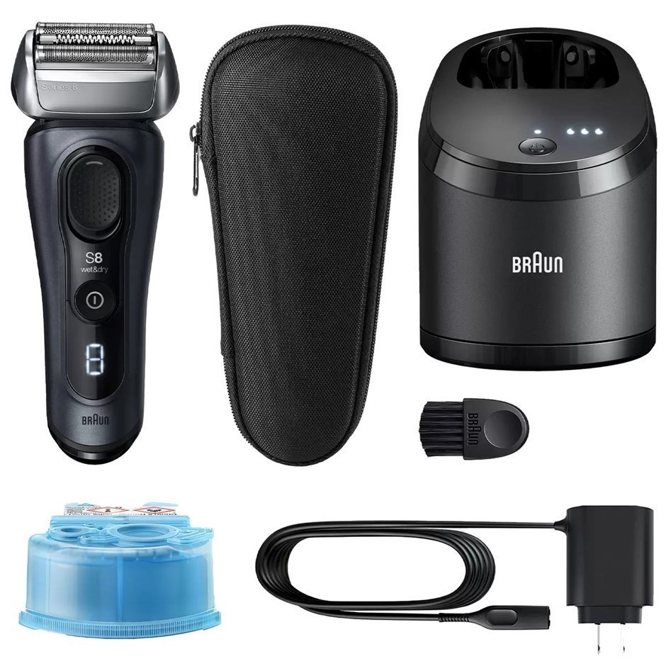BRAUN Series 8 Men's Electric Shaver, Model 8453CC. NB: Minor use.