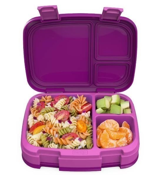 2 x BENTGO Leak-Proof Lunch Box, Purple.