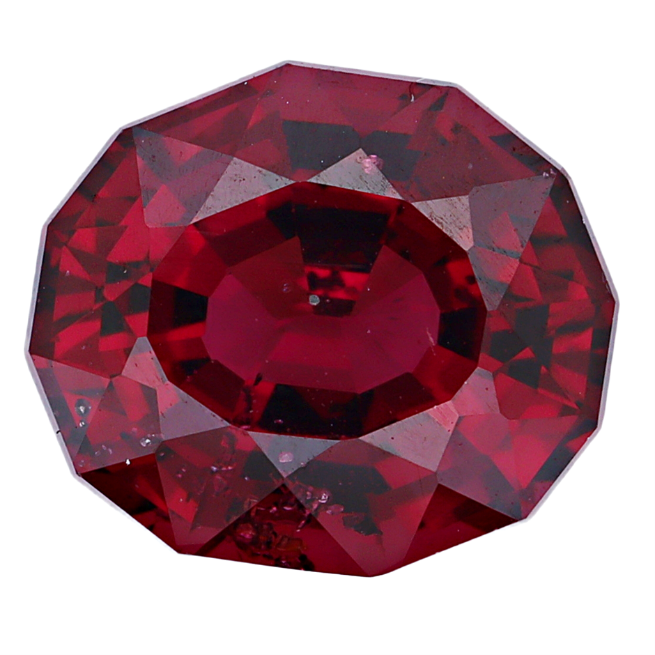 3.95 Carats Reddish Pink Garnet