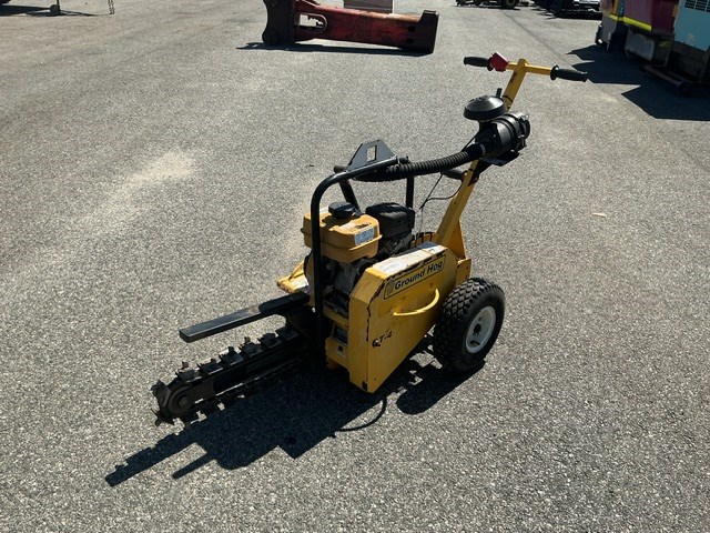 <p>Ground Hog 75x300mm Petrol Powered Trencher Machine</p>