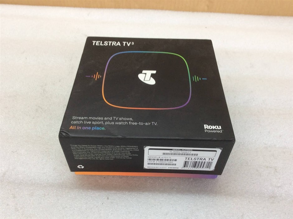 Telstra TV 4701TL Streaming Media Player - New