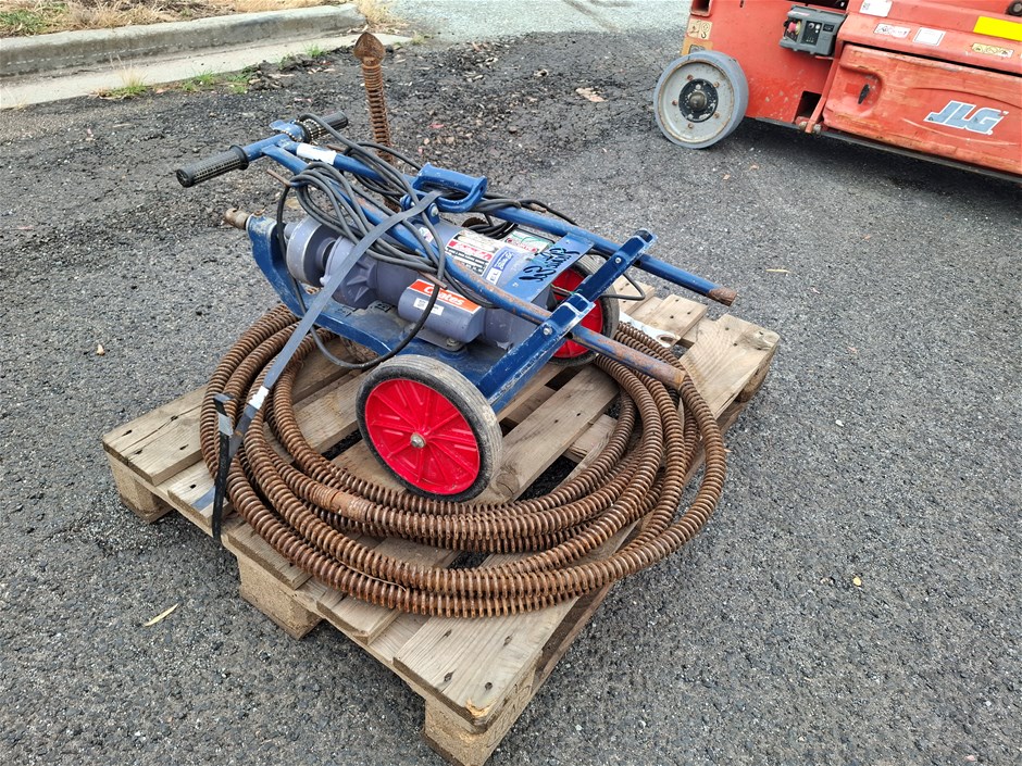 Sewer Snake - Electric Eel - Rigid 240V