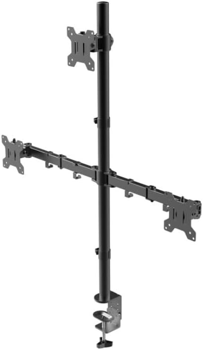 KOGAN Articulating Triple Monitor Arm for 17" - 27" Monitors