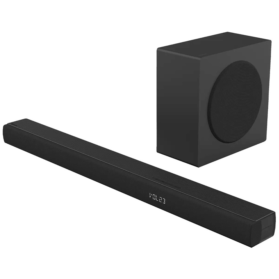 HISENSE 3.1 Channel Soundbar With Wireless Subwoofer, Model HS3100AU.