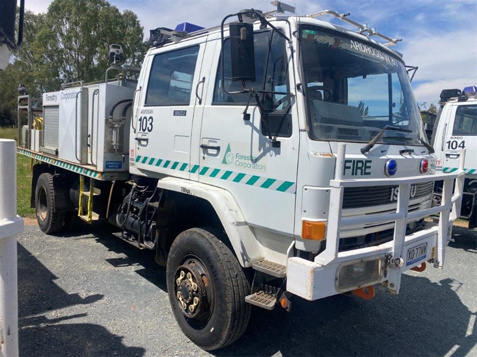 1992 Isuzu FTS700  4WD Fire Fighting Truck