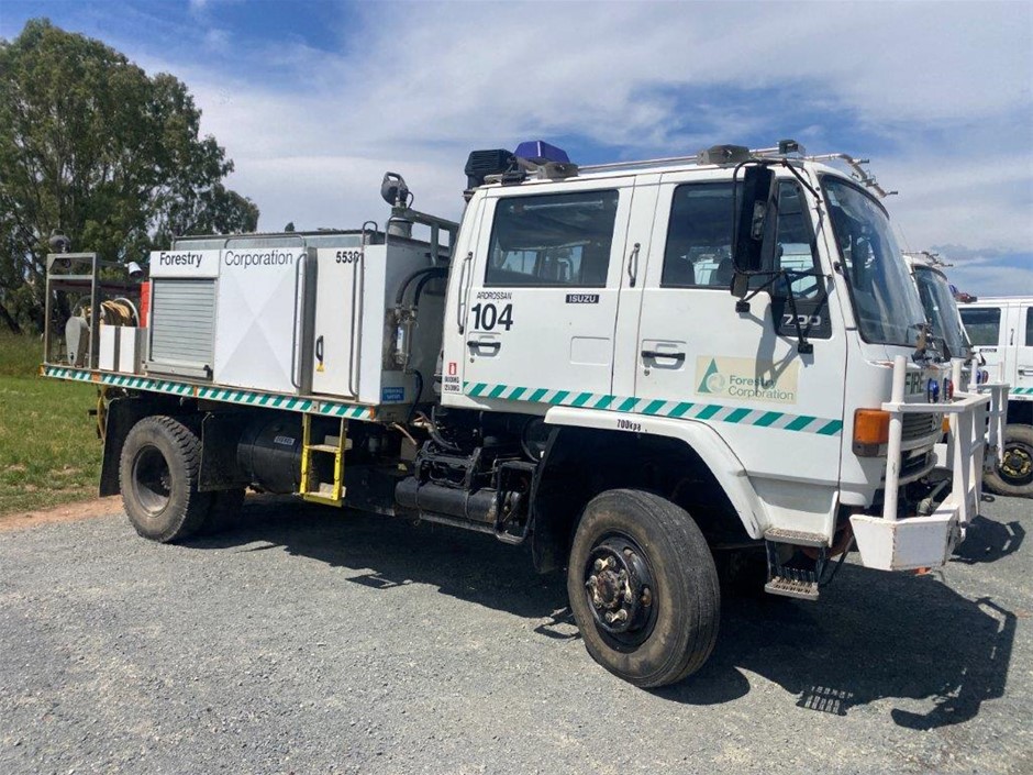 1991 Isuzu FTS700  4WD Fire Fighting Truck