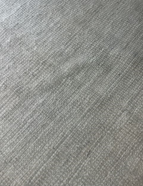 Neutral Crocheted Rug - Cream/Beige NB: Has minor marks and dust from stora