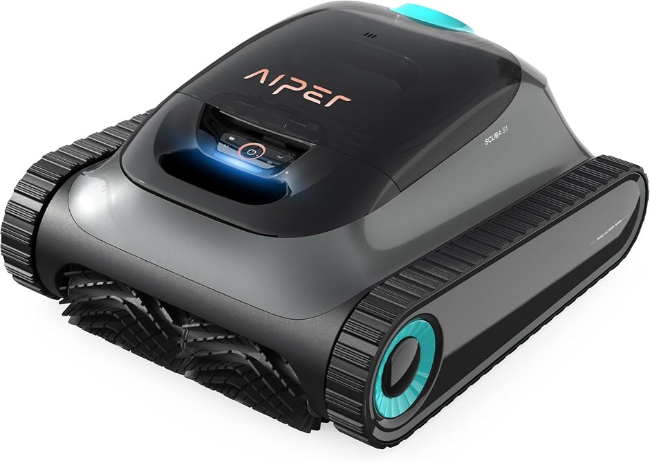 AIPER Scuba S1 Robotic Pool Cleaner For Inground Pools.