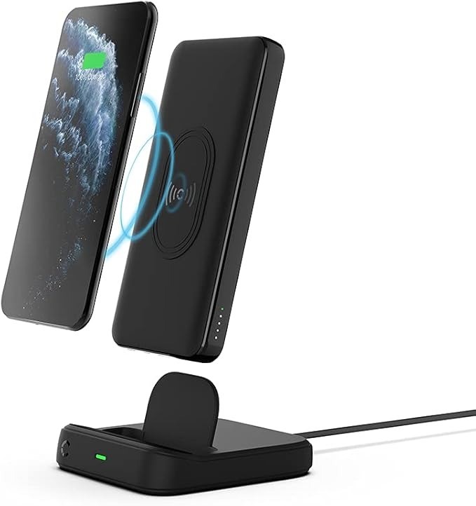 Cygnett ChargeUp Duo 10000mAh Wireless Power Bank + Charging Dock. NB: Well