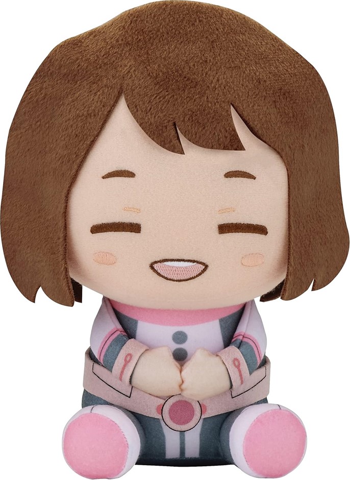 2 x BANPRESTO My Hero Academia - Ochaco Uraraka Big Plush.