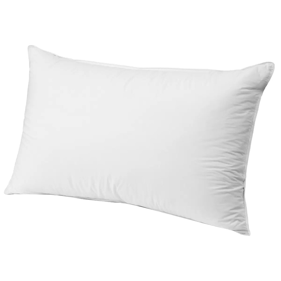 4 x TONTINE Hotel Pure Feather Pillow. NB: 2 x Pillows not in original oute