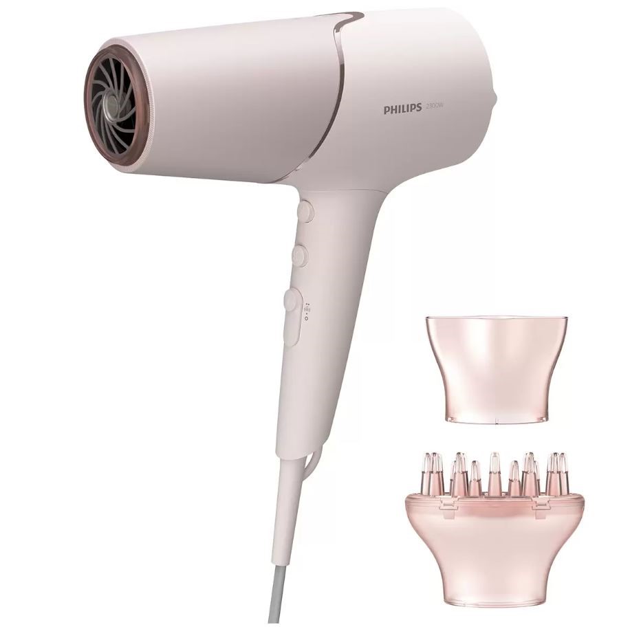 PHILIPS Hair Dryer 5000, BHD530. NB: Slightly damaged packaging.