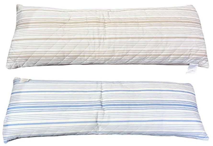 4 x SUTTON PLACE Reversible Cooling Body Pillow, 51cm x 137cm, Comprising: