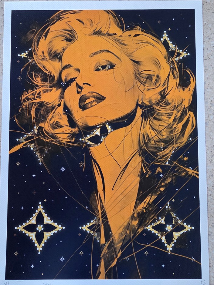 Death NYC Ltd Ed. Signed Graffiti Pop Art Print