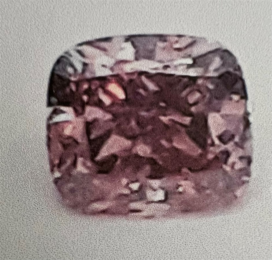 0.34 Carat Intense Pink West Australian Kimberely  Diamond