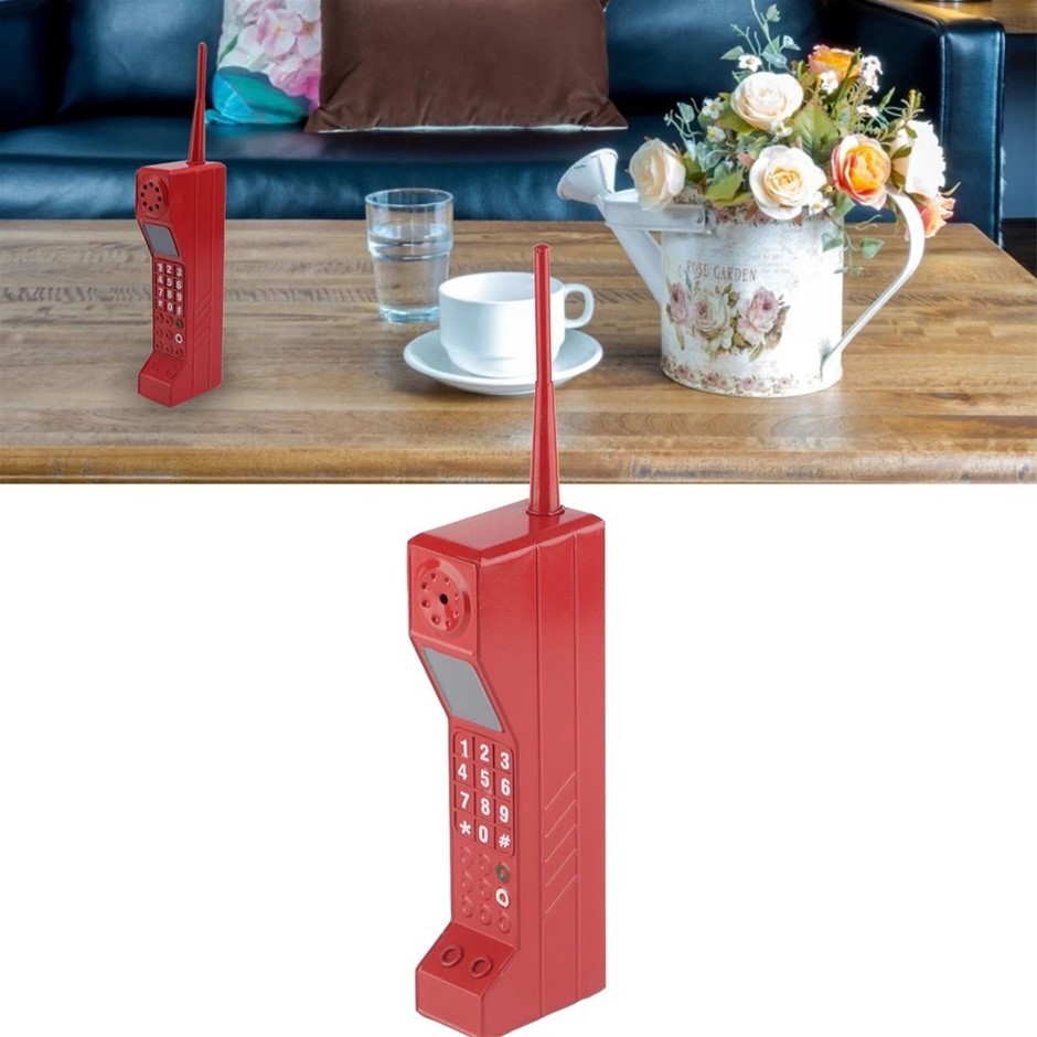 Retro Brick Cell Phone Ornament Vintage Cellular Phone Model