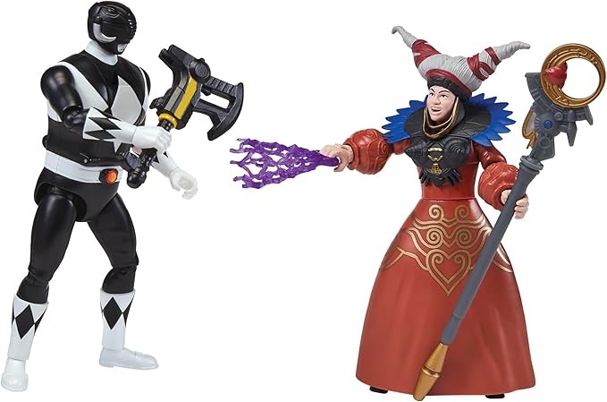 Power Rangers Mighty Morphin Re-Ignition - Auto-Morphin Black Ranger vs Rit