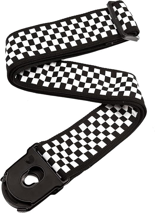 Planet Waves Planet Lock Guitar Strap, Check Mate