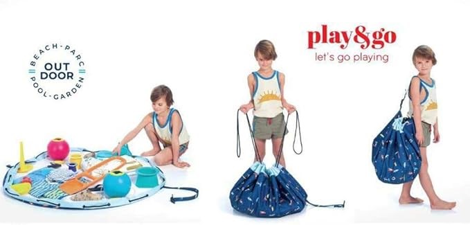 Play & Go Waterproof Drawstring Play Mat Storage Bag for Children - Kids To