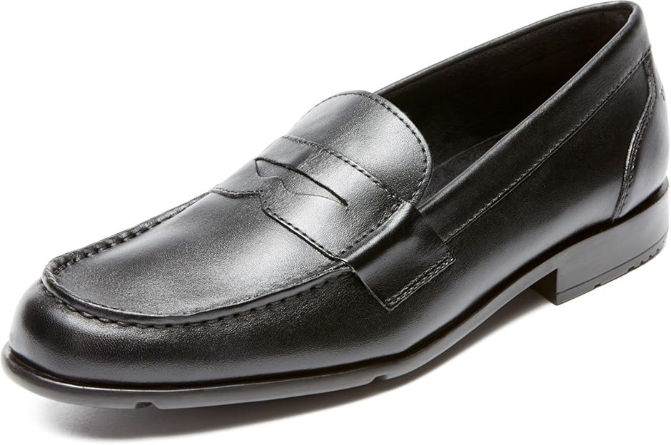 ROCKPORT Men's Classic Penny Loafer, Size US 14M, Black, M76443. Buyers No