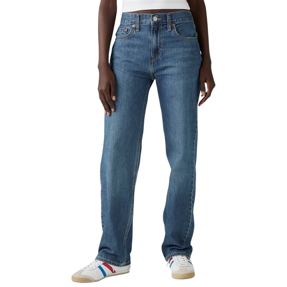 LEVI'S Women's Low Pro Straight Jean, Size 28, 100% Cotton, AnniversaryPart