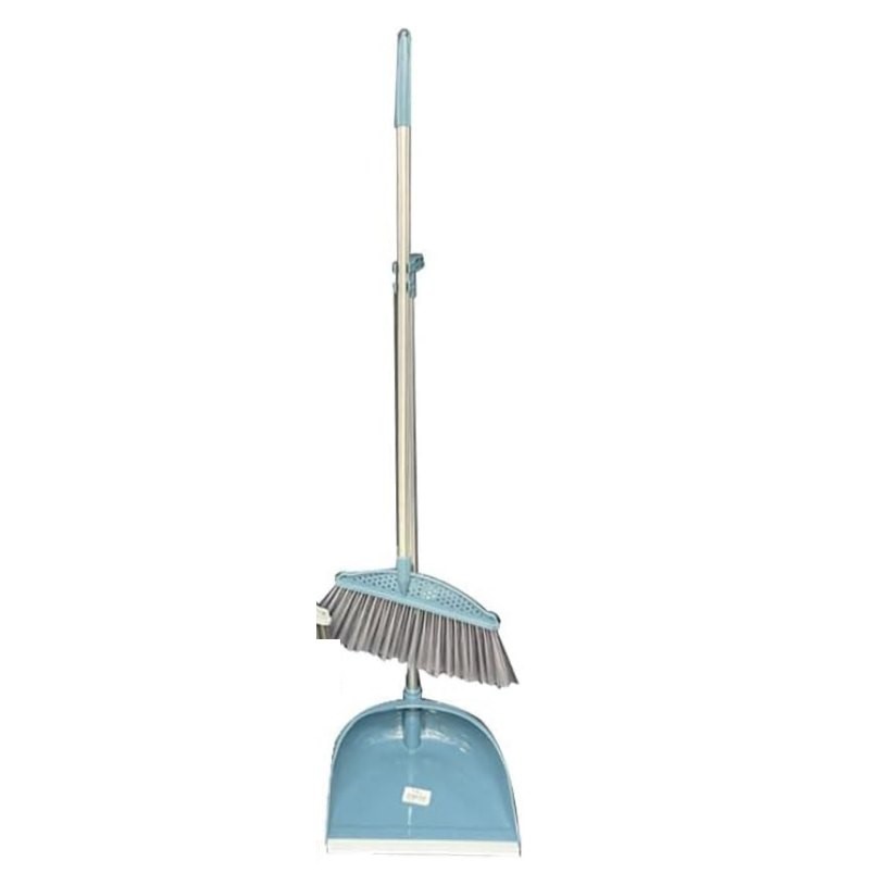 LYLAC Clean Broom & Dustpan Set Long Handle.