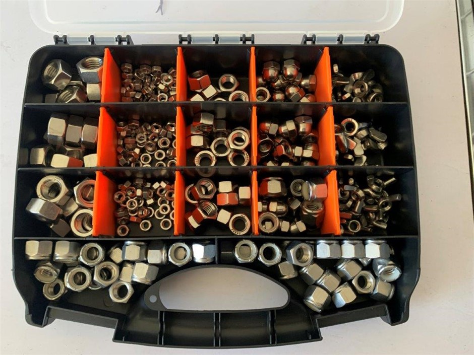 Quality Small Size Carry Case with SS Nuts, Nyloc Nuts