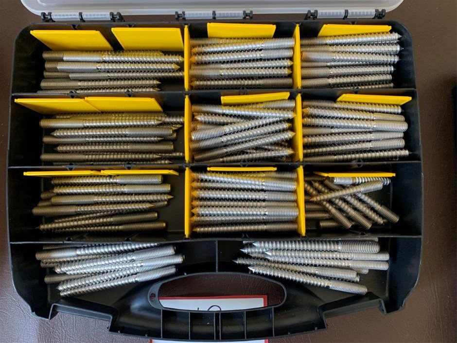 Quality Large Sized Carry Case with SS Dual Thread Bolts