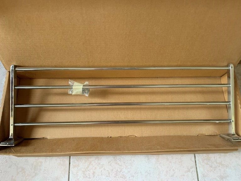 New in Box 4 Rail Towel Holder - Quantity 1