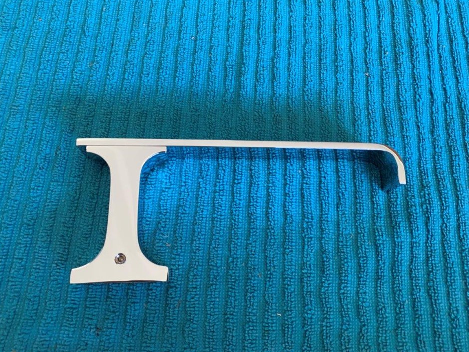 New in Box Dorf Jovian Toilet Roll Holders, Chrome - Quantity 2