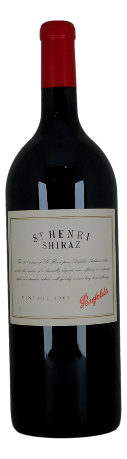Penfolds `St Henri` Shiraz 2002 (1 x 1.5L Magnum), SA.