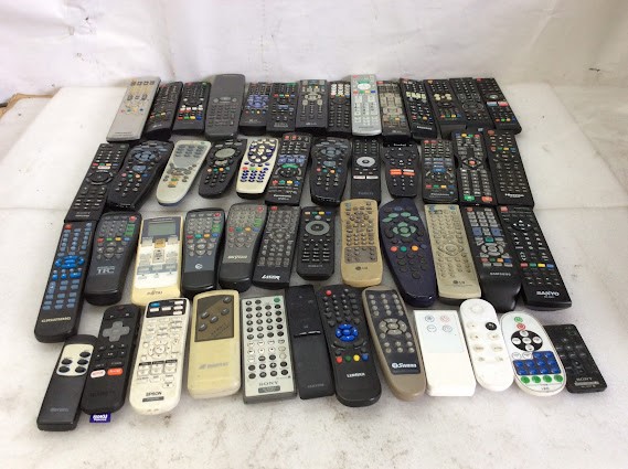 Mix Brand and Model Remote Controls (Lot of 50)