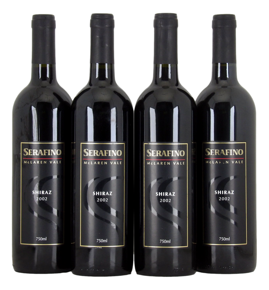 Serafino Shiraz 2002 (4x 750mL)