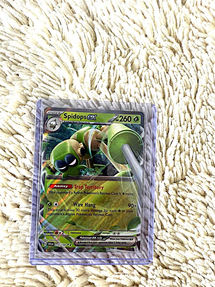 Spidops EX #019/198 – English – Double Rare (RR)