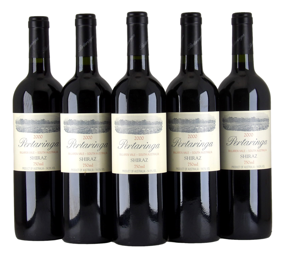 Pertaringa Shiraz 2000 (5x 750mL),