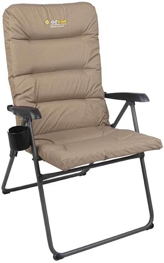 OZTRAIL Coolum 5 Position Padded Arm Chair.