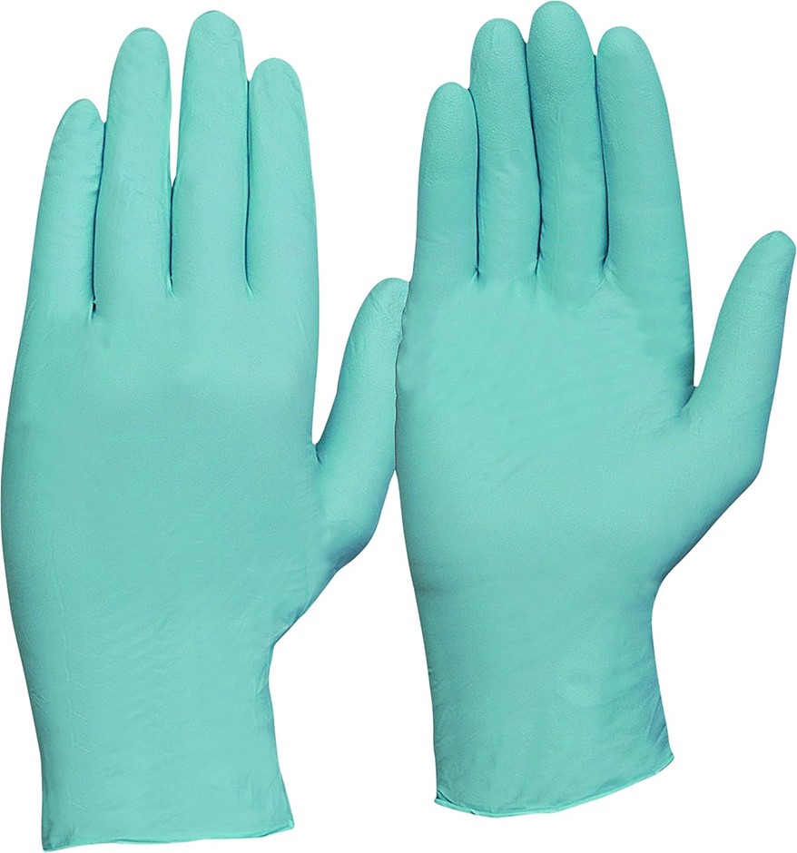 3 x 100pk PRO CHOICE SAFETY GEAR Nitrile Disposable Gloves, Size M, Blue, M