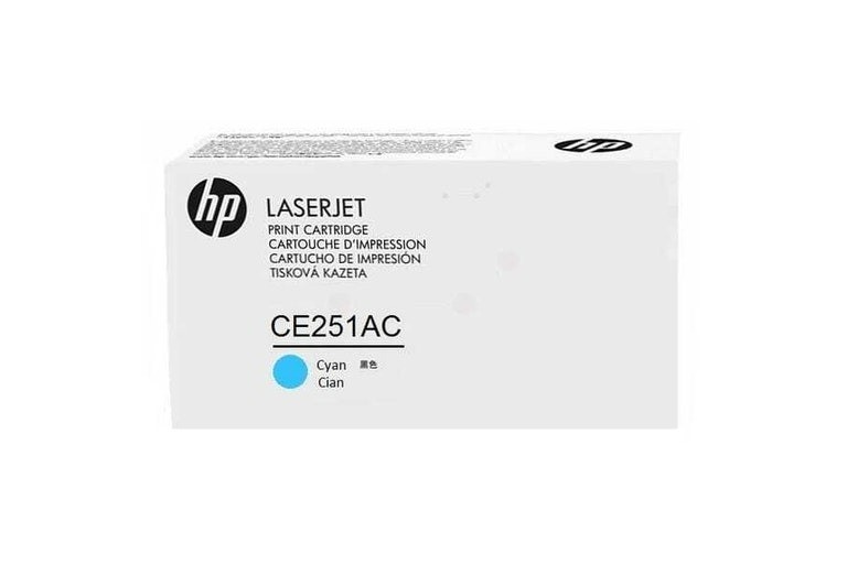 HP 504A Cyan Toner Cartridge CE251AC LaserJet CP3525, CM3530.  Buyers Note