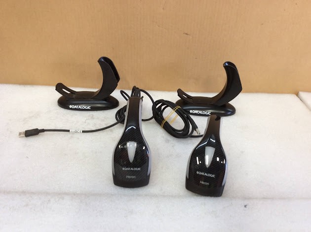 Datalogic Heron HD3430 Handheld Barcode Scanners (Lot of 2)